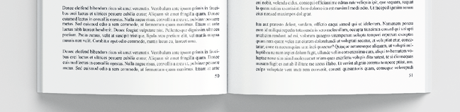 Exemple de mauvais positionnement des folios