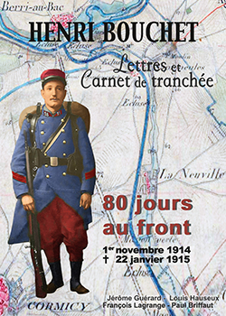 LETTRES ET CARNET DE TRANCHEE – HENRI BOUCHET